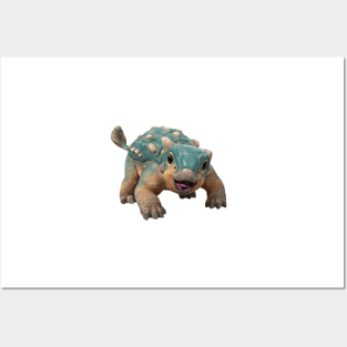 Bumpy Ankylosaurus magniventris Posters and Art